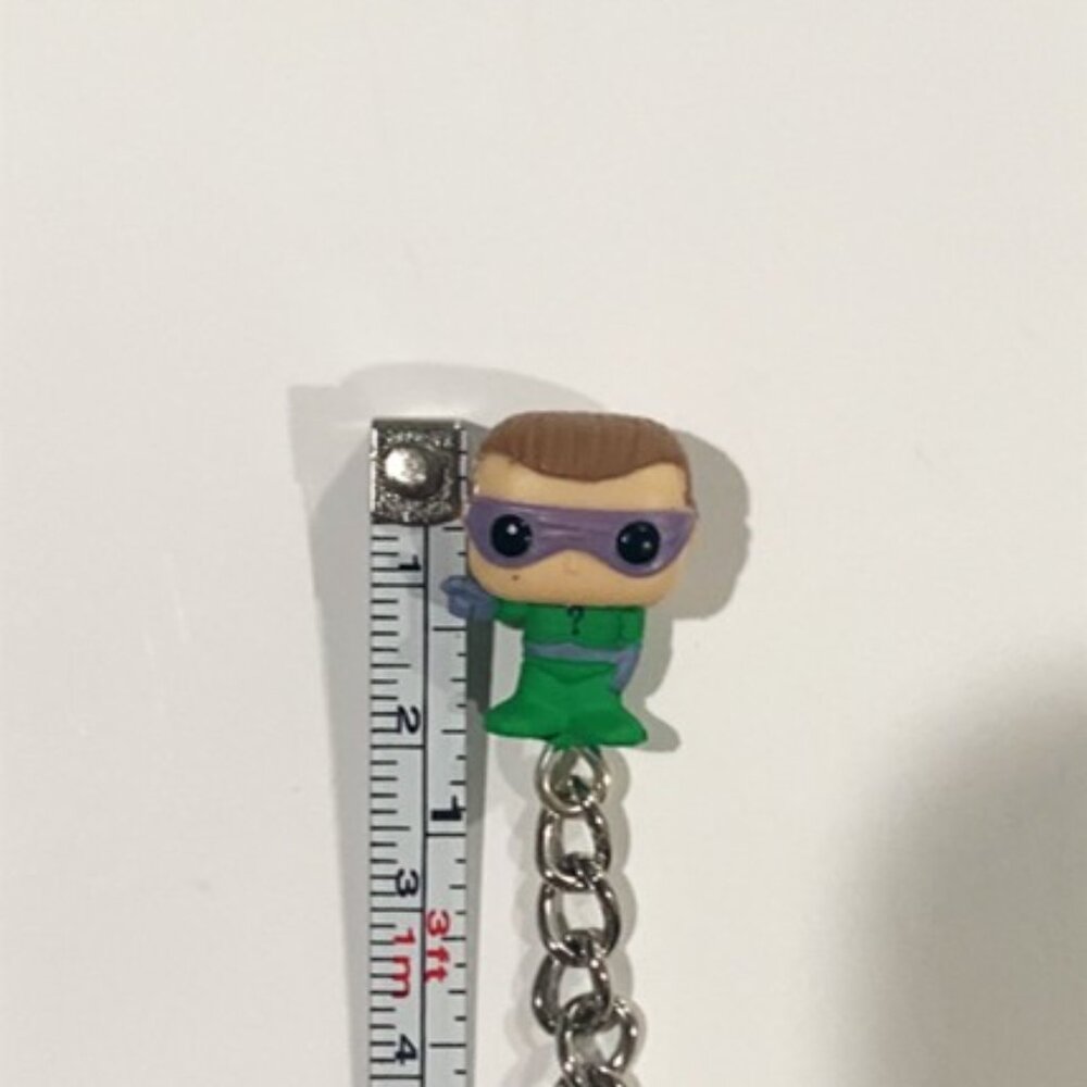 DC Bitty Pop Keychain – The Riddler | Mini Funko Pop Collectible - Picture 7 of 8
